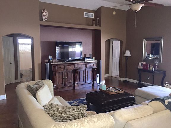Large open living room