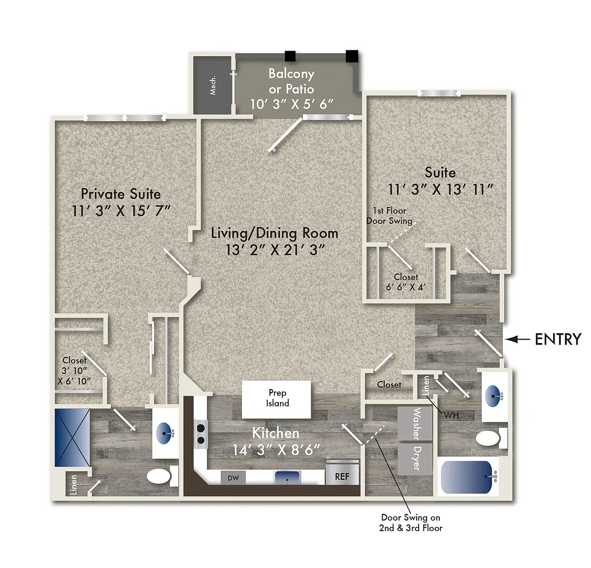Floor plan Clare