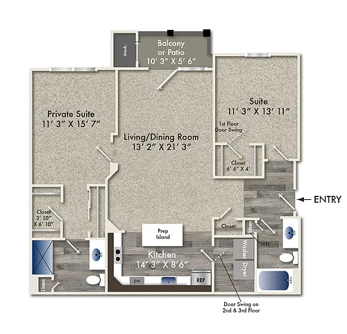 Floor plan Clare
