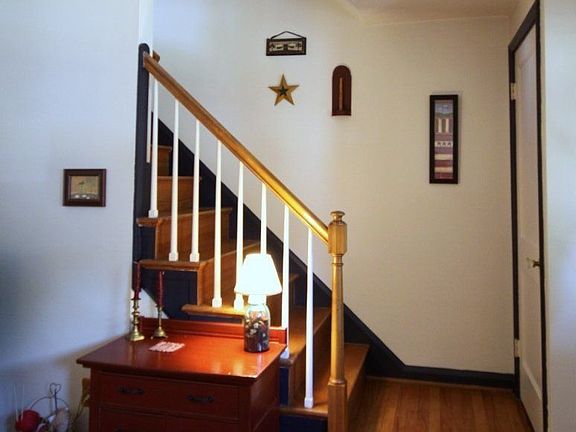 Hardwoods on staircase