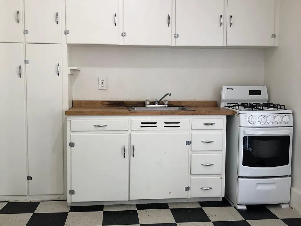 Large eat-in kitchen located off private deck