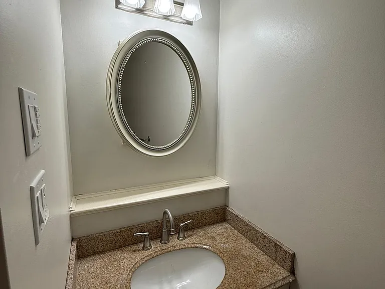 First floor sink