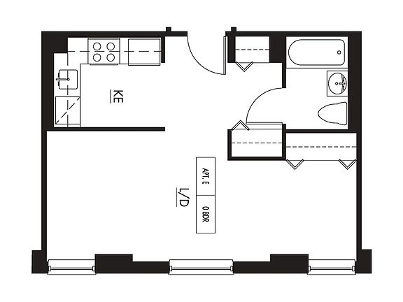 2nd image of 444 W 35th St APT 11E