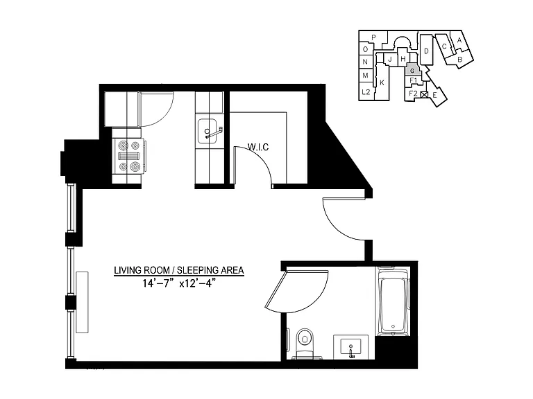 15 Park Row #8G — Photo 2