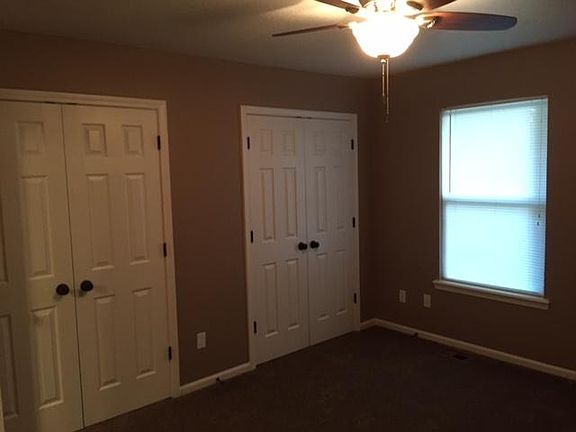 MASTER WITH 2 CLOSETS UPGRADED CEILING FAN