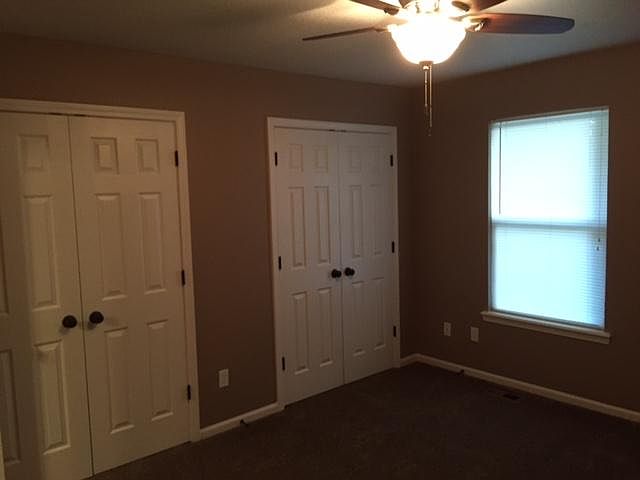 MASTER WITH 2 CLOSETS UPGRADED CEILING FAN