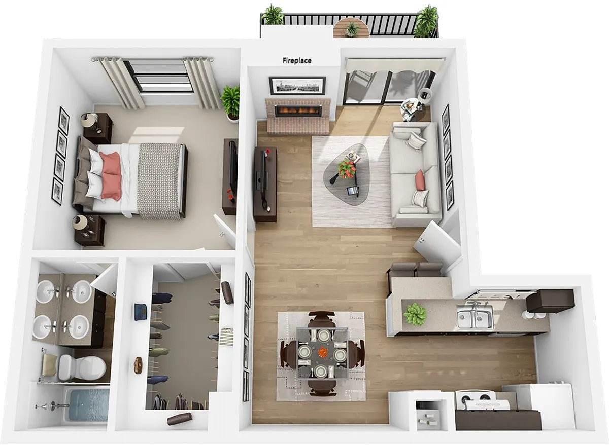 Floor plan A2P