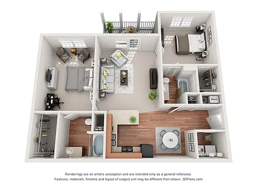 Floor plan The Magnolia