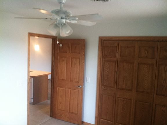 Bedroom view of closet