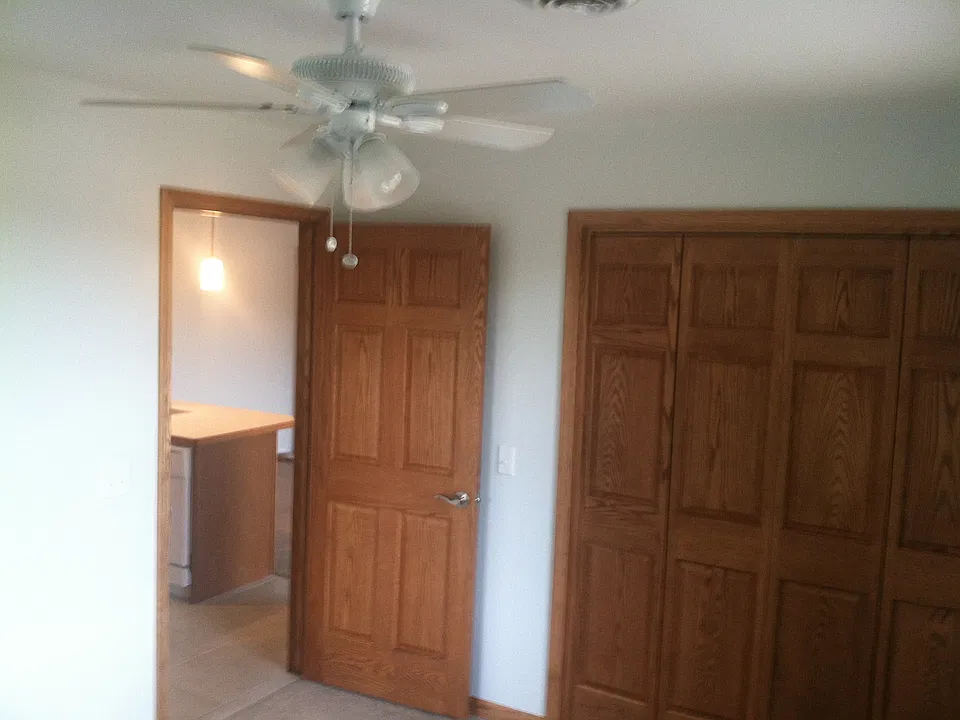Bedroom view of closet
