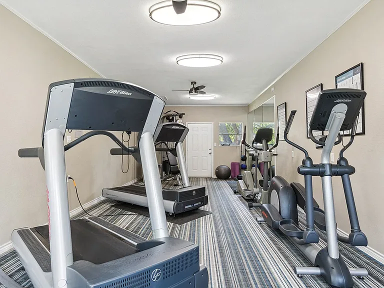 Fitness Center with Cardio Equipment