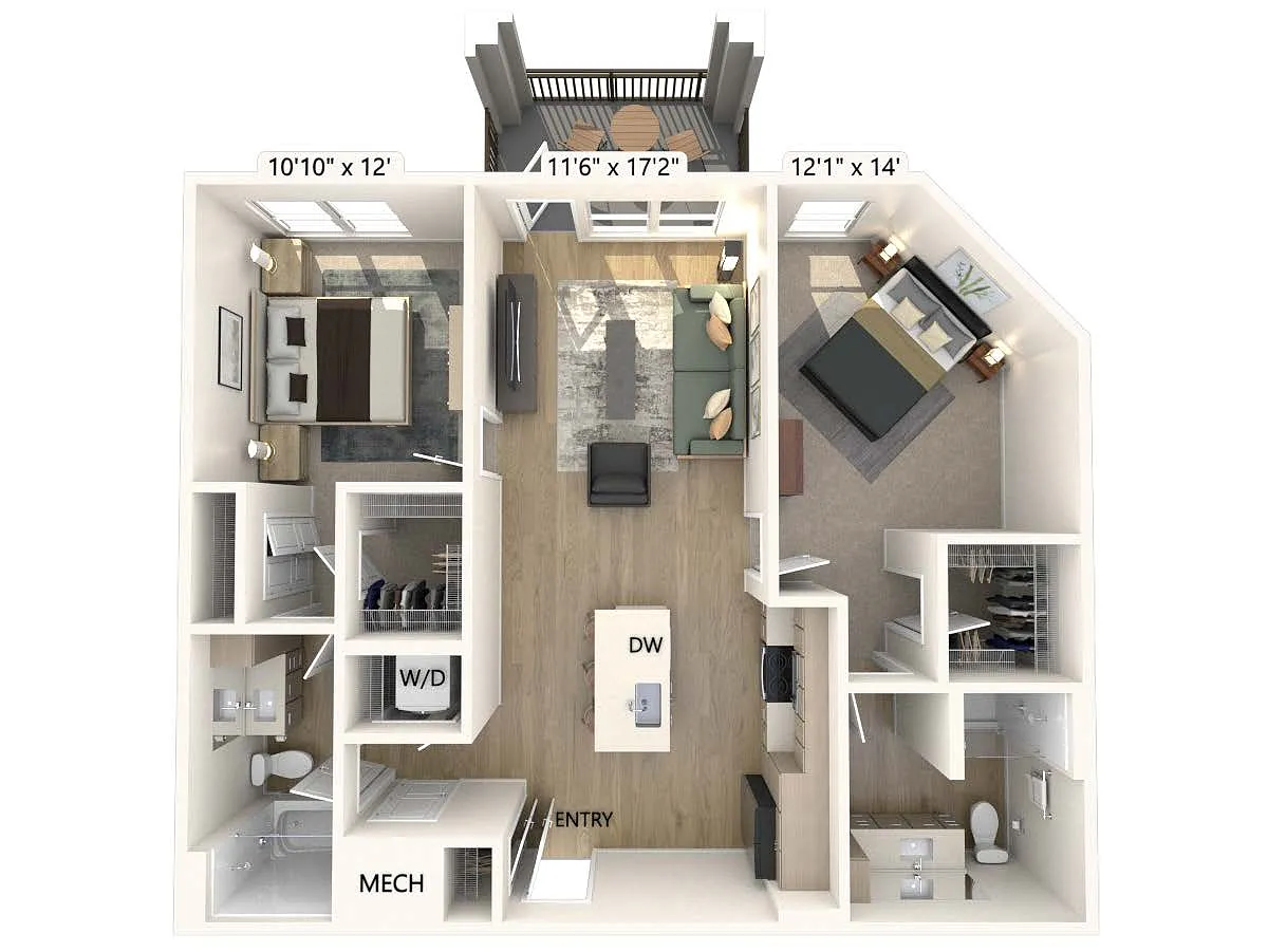 Floor plan B10-1068