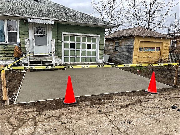 New driveway 5/02/22
