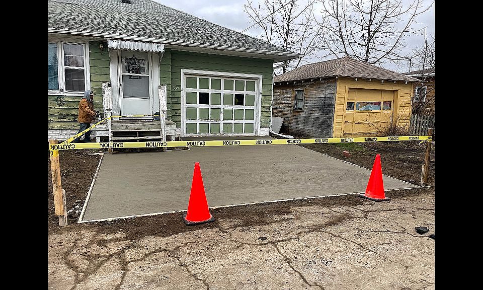 New driveway 5/02/22