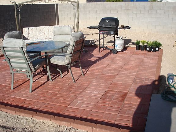New Patio...Built 05/07