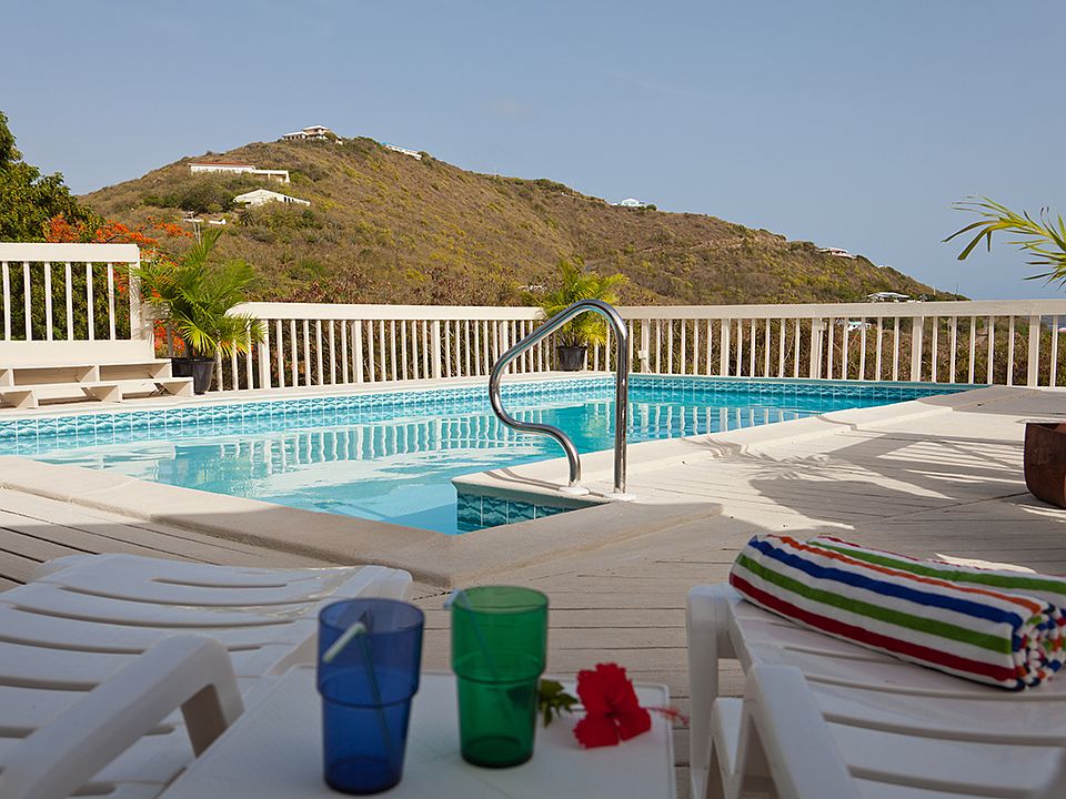 spacious deck and pool