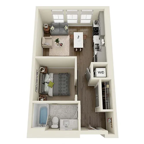 Floor plan Collins