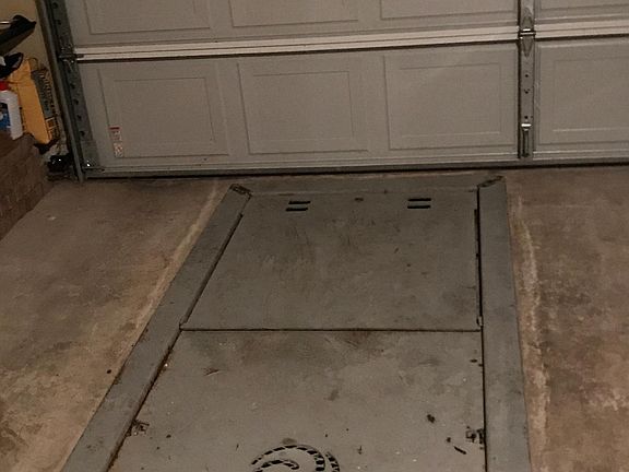 Storm Cellar in garage