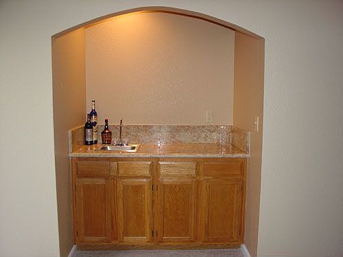 Wet Bar in Family Room