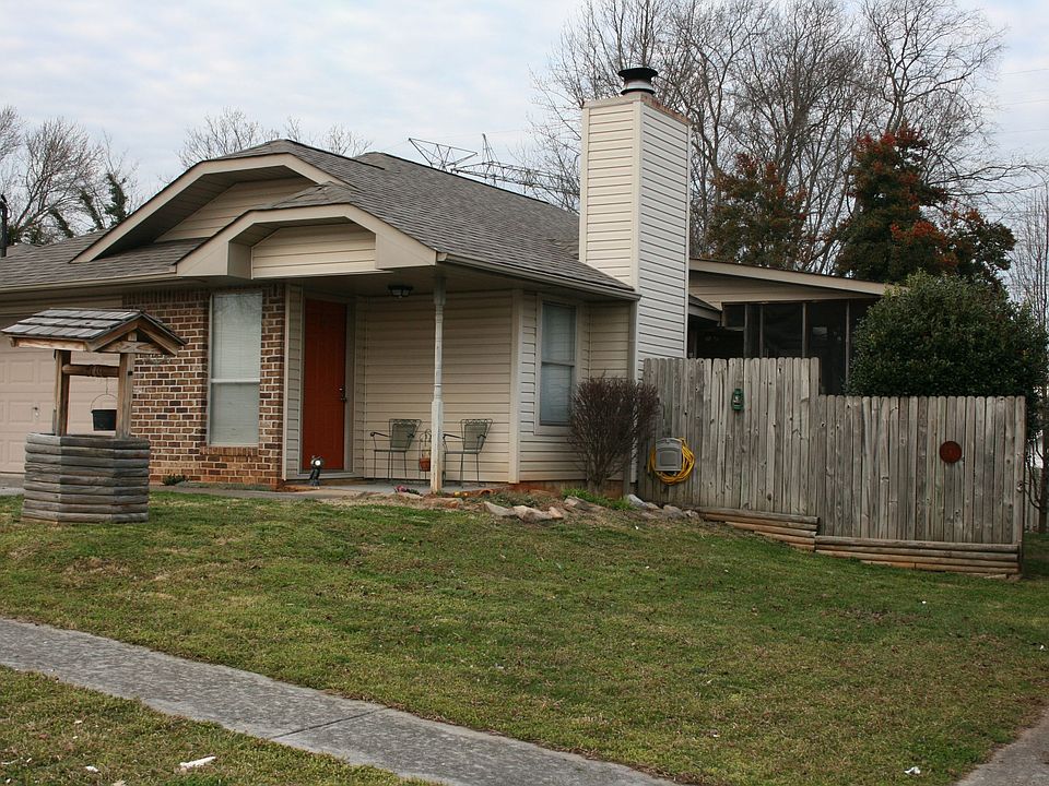Fenced back yard
