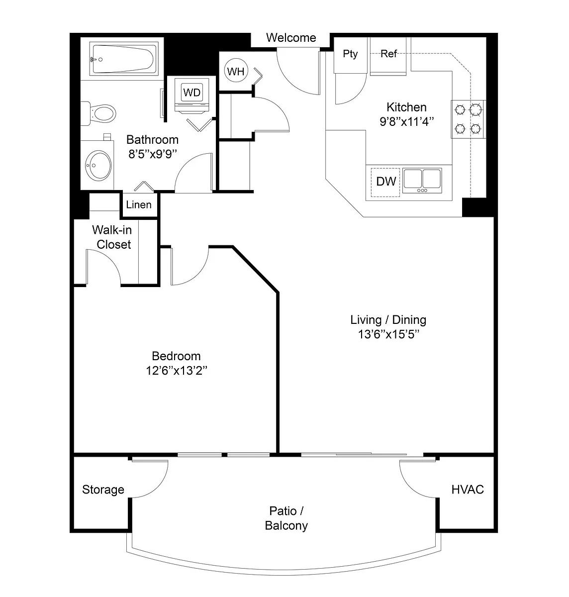 Floor plan Burlington
