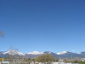 Bitterroot Mountains From Rear Yard