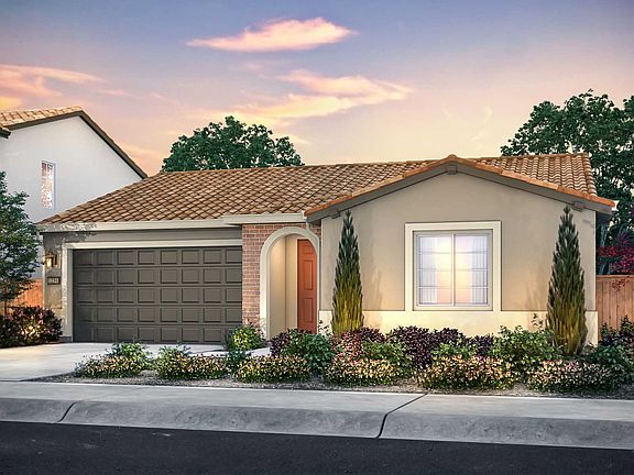 Plan 1 Exterior Style Adobe Ranch