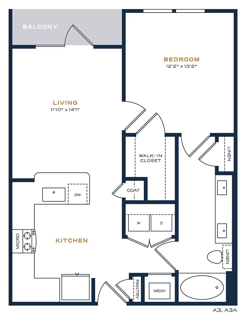 Floor plan A1