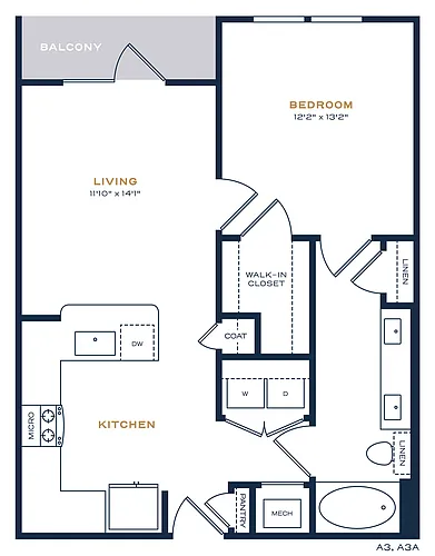 Floor plan A1