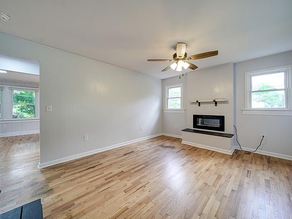 Living Room w/ electric fireplace