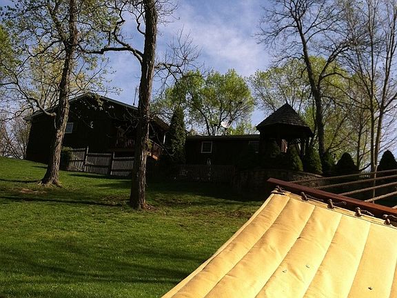 View from bottom of yard 