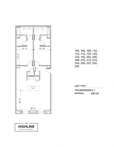 Floor plan Verdi