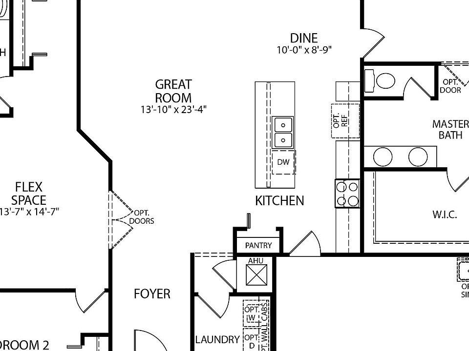 Elevation A - 1st Floor