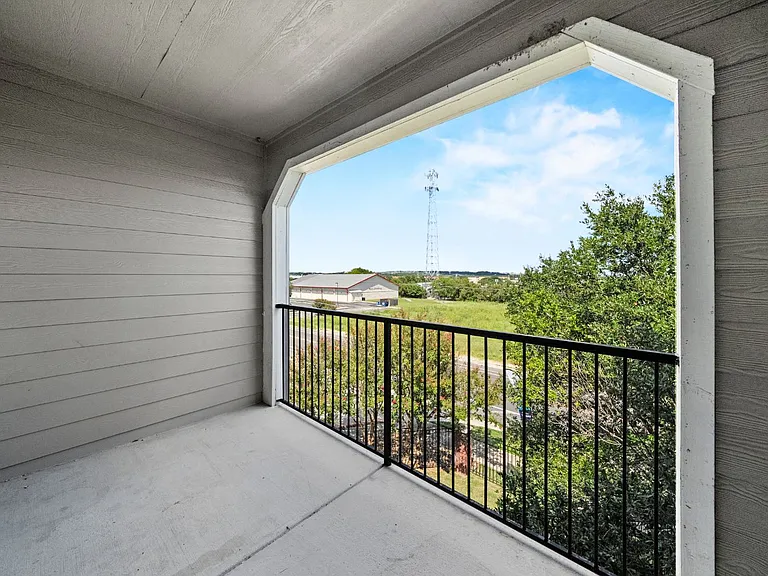 APARTMENT BALCONY WITH A VIEW