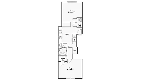 Floor plan Amherst