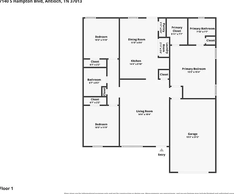 3 bed, 2.0 bath, 1220 sqft, $1,835 — Photo 2