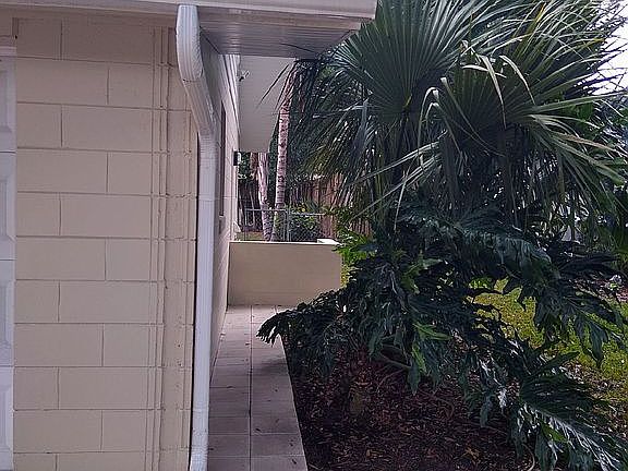 Front garage side view