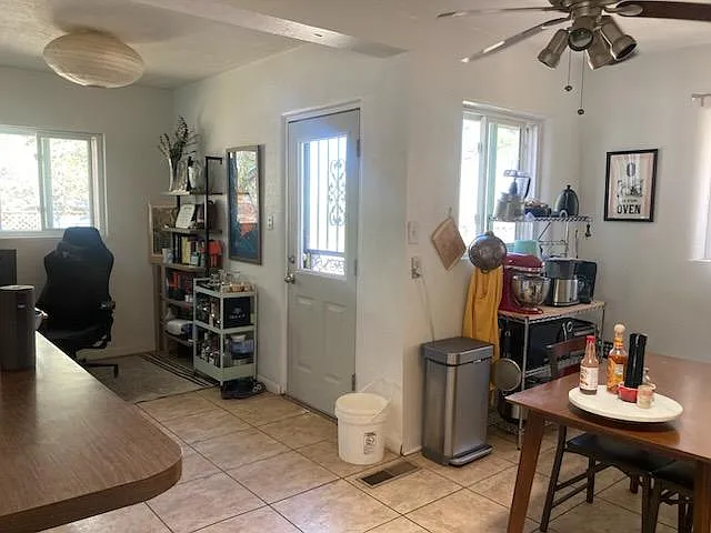 kitchen with workspace