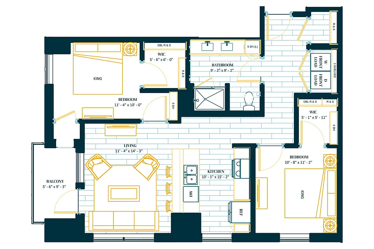 Floor plan Overture
