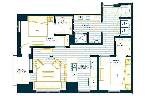 Floor plan Overture