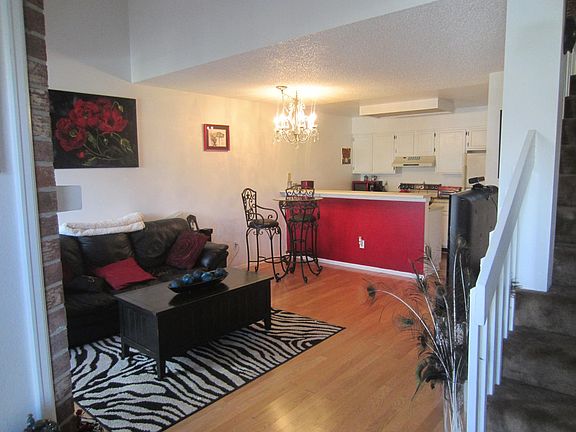 Living room from the front door. 