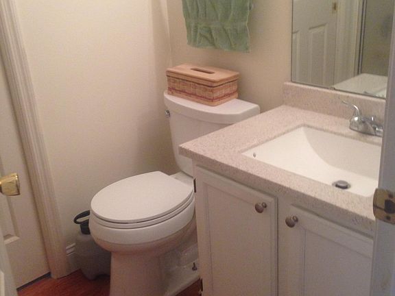 Guest full bathroom with shower tub.
