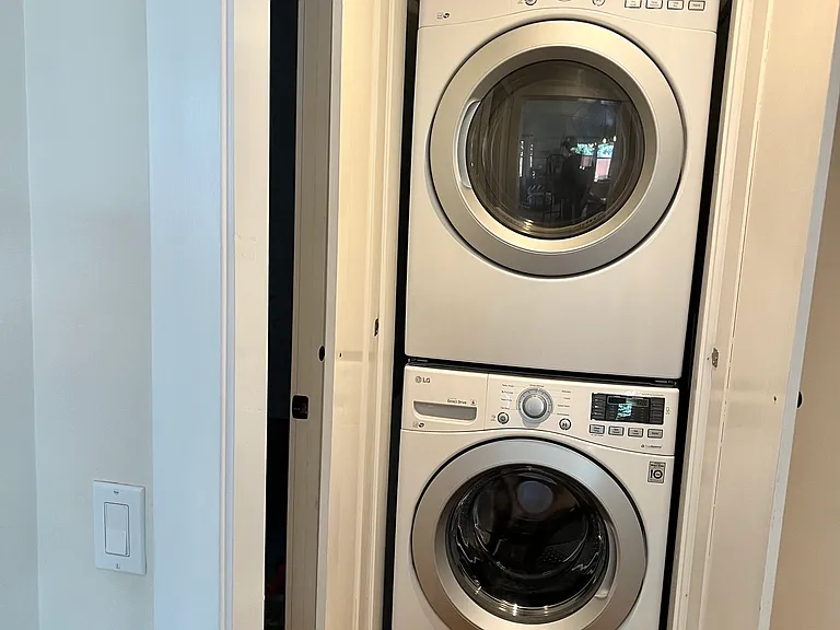 Laundry in Hallway