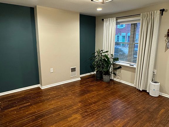 Large window brings lots of natural daylight