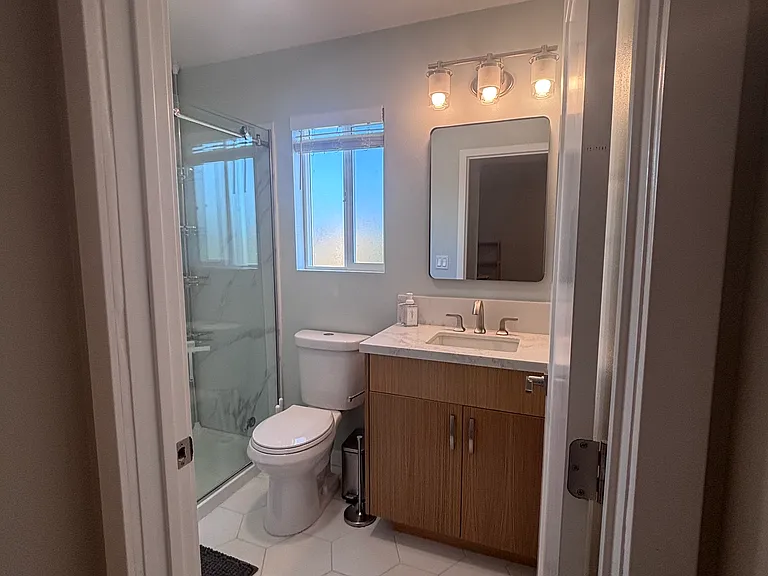 Entrance to upstairs bathroom