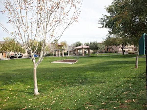 gated community park with dog park