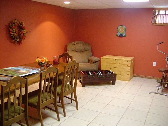 basement rec room