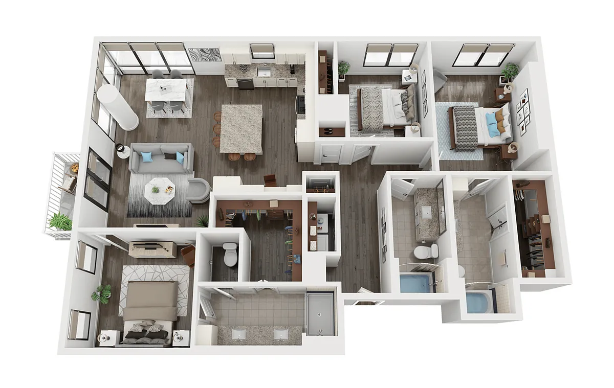 Floor plan C1