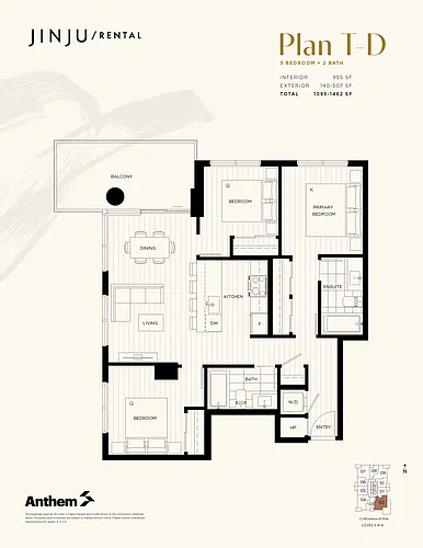 Floor plan 402