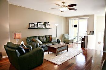 spacious living room